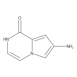7-Aminopyrrolo[1,2-a]pyrazin-1(2H)-one结构式