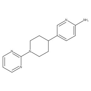 5-(1-Pyrimidin-2-ylpiperidin-4-yl)pyridin-2-amine Structure