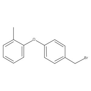 1-[4-(Bromomethyl)phenoxy]-2-methylbenzene Structure