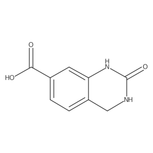 2-Oxo-1,2,3,4-tetrahydroquinazoline-7-carboxylic acid Structure
