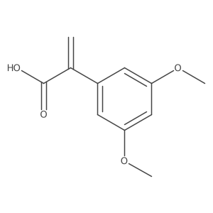 2-(3,5-Dimethoxyphenyl)prop-2-enoic acid Structure