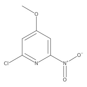 2-Chloro-4-methoxy-6-nitropyridine结构式