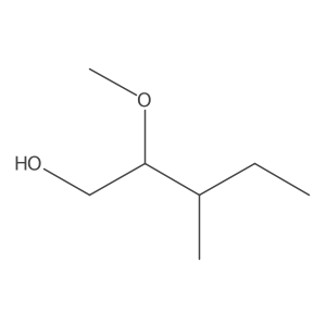 2-Methoxy-3-methylpentan-1-ol Structure