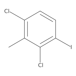 1,3-Dichloro-4-iodo-2-methylbenzene Structure