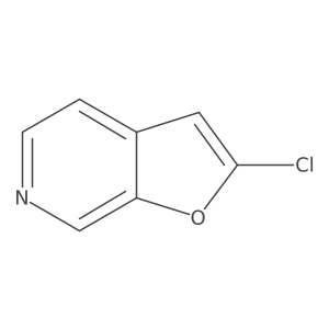 2-Chlorofuro[2,3-c]pyridine结构式
