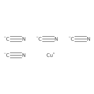 Tetracyanocuprate(3-) Structure
