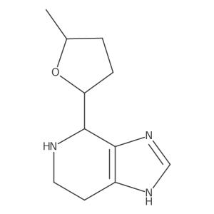 4-(5-methyloxolan-2-yl)-3H,4H,5H,6H,7H-imidazo[4,5-c]pyridine Structure