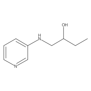 1-(3-Pyridinylamino)-2-butanol Structure
