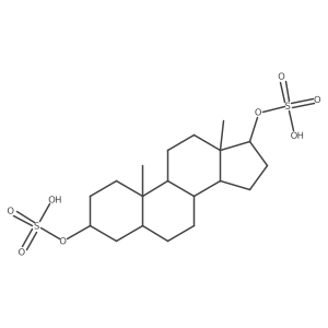5alpha-Androstane-3alpha,17beta-diol disulfate结构式
