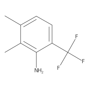 2,3-Dimethyl-6-(trifluoromethyl)aniline结构式