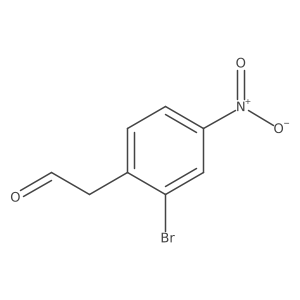 2-(2-Bromo-4-nitrophenyl)acetaldehyde Structure