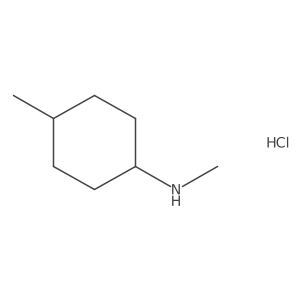 Trans-methyl-(4-methyl-cyclohexyl)-amine hydrochloride Structure