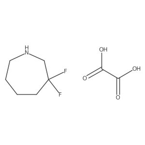 3,3-Difluoroazepane; oxalic acid结构式