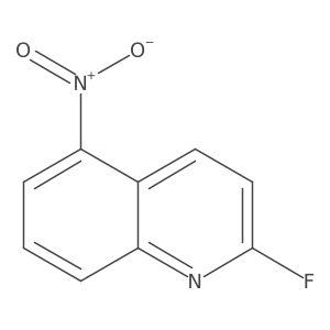 2-Fluoro-5-nitroquinoline结构式