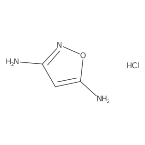 1,2-Oxazole-3,5-diamine hydrochloride Structure