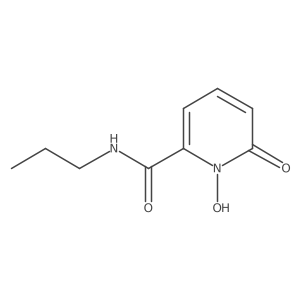 1-Hydroxy-6-oxo-N-propyl-1,6-dihydropyridine-2-carboxamide结构式