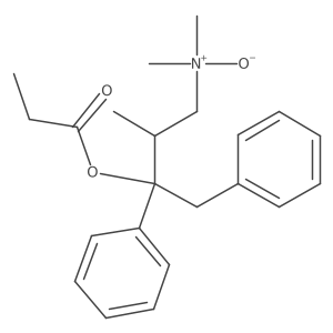 Levopropoxyphene oxide Structure