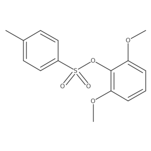 2,6-Dimethoxyphenyl 4-methylbenzene-1-sulfonate结构式