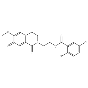 2,5-dichloro-N-(2-(7-methoxy-1,8-dioxo-3,4-dihydro-1H-pyrido[1,2-a]pyrazin-2(8H)-yl)ethyl)benzamide Structure