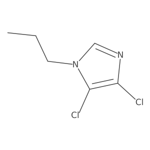 4,5-dichloro-1-propyl-1H-imidazole结构式