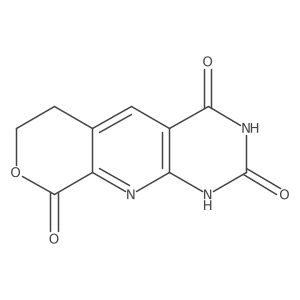O=C1OCCc2cc3c(=O)[nH]c(=O)[nH]c3nc21结构式