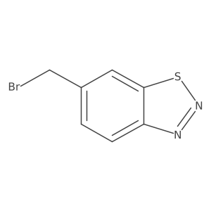 6-(Bromomethyl)benzo[d][1,2,3]thiadiazole Structure