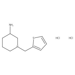 1-(2-Thienylmethyl)piperidin-3-amine dihydrochloride Structure