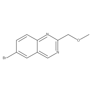 6-Bromo-2-(methoxymethyl)quinazoline Structure