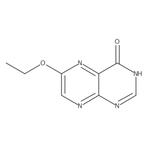 6-Ethoxypteridin-4(3H)-one结构式