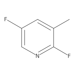 2,5-Difluoro-3-methylpyridine Structure
