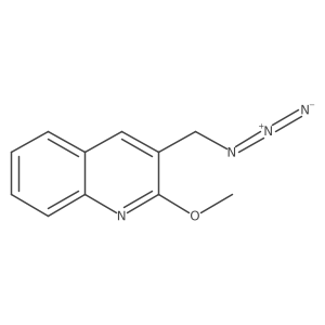 3-(Azidomethyl)-2-methoxyquinoline结构式