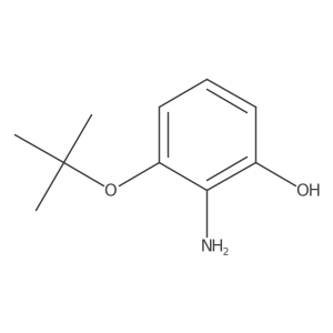 2-Amino-3-(tert-butoxy)phenol结构式