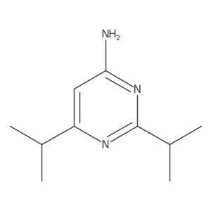 2,6-Diisopropylpyrimidin-4-amine Structure
