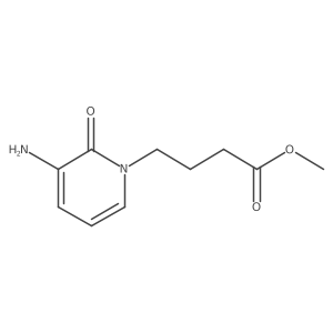 Methyl 4-(3-amino-2-oxopyridin-1(2H)-yl)butanoate Structure