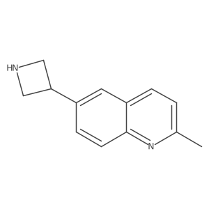 6-(3-Azetidinyl)-2-methylquinoline结构式