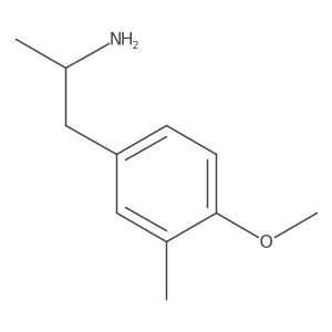 (2S)-1-(4-methoxy-3-methylphenyl)propan-2-amine结构式