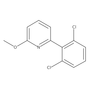 2-(2,6-Dichlorophenyl)-6-methoxypyridine结构式