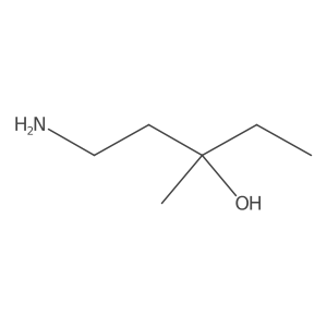 1-Amino-3-methylpentan-3-ol结构式