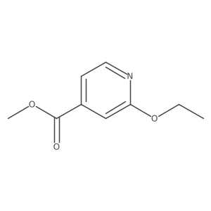Methyl 2-ethoxypyridine-4-carboxylate结构式