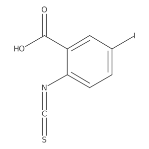 5-Iodo-2-isothiocyanatobenzoic acid Structure