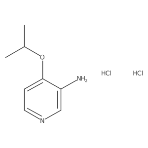 4-Isopropoxypyridin-3-amine dihydrochloride结构式
