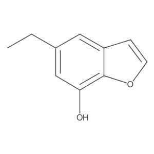 5-Ethyl-1-benzofuran-7-ol结构式