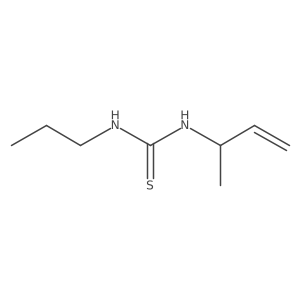 3-(But-3-en-2-yl)-1-propylthiourea结构式