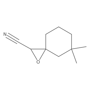 5,5-Dimethyl-1-oxaspiro[2.5]octane-2-carbonitrile结构式