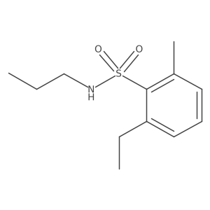 2-ethyl-6-methyl-N-propylbenzene-1-sulfonamide Structure