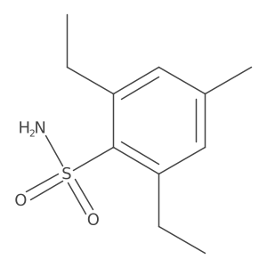 2,6-Diethyl-4-methylbenzene-1-sulfonamide结构式