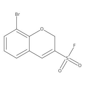 8-bromo-2H-chromene-3-sulfonyl fluoride Structure