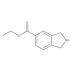 5-(1-ethoxyethenyl)-2,3-dihydro-1H-isoindole Structure