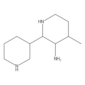 4-Methyl-2-(piperidin-3-yl)piperidin-3-amine Structure
