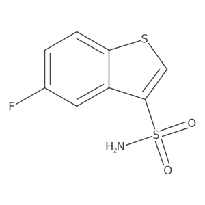 5-Fluoro-1-benzothiophene-3-sulfonamide Structure